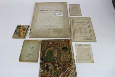 Lot 1185 - !8th / 19th century engravings and prints. Also some small chidren's books and Illustrated london news Transvaal War (front cover missing) plus  copies of 19th century newspapers.