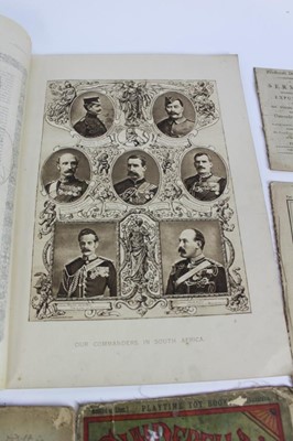 Lot 1185 - !8th / 19th century engravings and prints. Also some small chidren's books and Illustrated london news Transvaal War (front cover missing) plus  copies of 19th century newspapers.