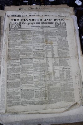 Lot 1185 - !8th / 19th century engravings and prints. Also some small chidren's books and Illustrated london news Transvaal War (front cover missing) plus  copies of 19th century newspapers.