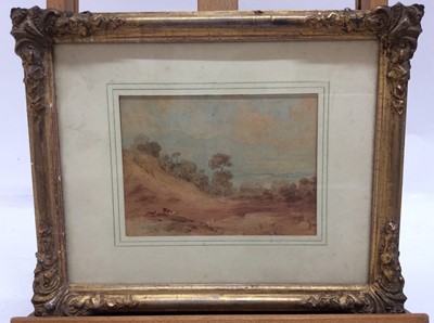 Lot 219 - English School, early 19th century watercolour