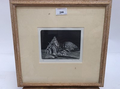 Lot 246 - John Morley (b. 1942) woodcut print