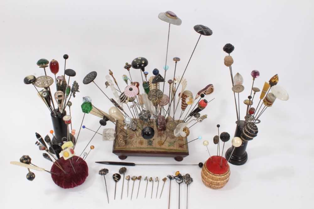 Lot 174 - Collection of various hat pins