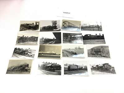 Lot 1278 - Group of postcards of Trains to include some of Colchester interest