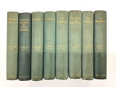 Lot 1267 - Sir Walter Scott novels and other books and road maps