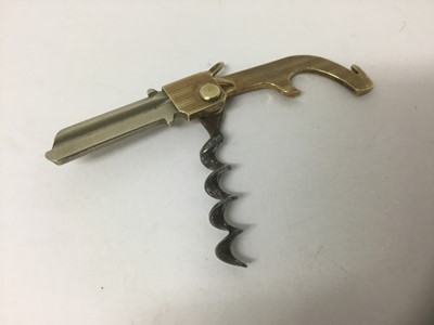 Lot 1958 - 14ct gold mounted bottle opener