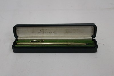 Lot 1987 - 14ct gold propelling pencil