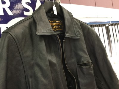 Lot 97 - Gentleman's Leather jacket, size XL