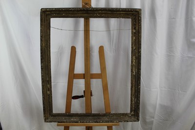 Lot 584 - 18th century carved wood and gilt frame