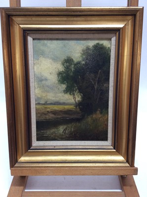 Lot 143 - Jon Collins oil on board and one other landscape scene