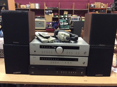 Lot 981 - Arcam hi-fi with four Wharfedale diamond speakers