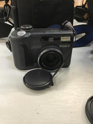 Lot 977 - Two Sony digital cameras