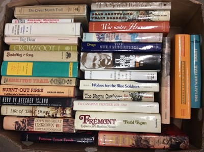 Lot 870 - Books - North American History, authors Cushman to Emmitt, 1 Box