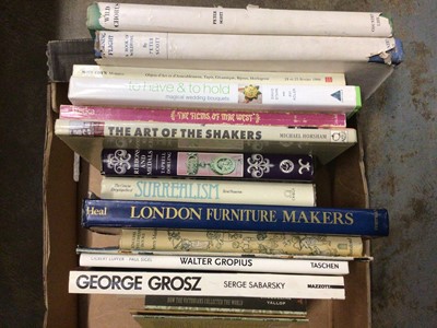 Lot 1230 - Books - one box to include London furniture makers, art reference etc.