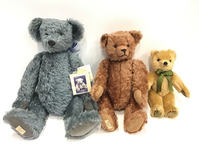 Lot 1534 - Teddy bears including Deans Nelson and one other plus small Merrythought.