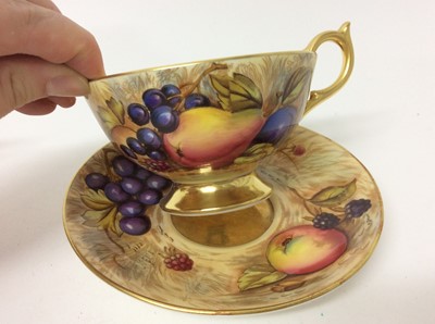 Lot 626 - Aynsley Orchard Gold tea wares, including six cups, five saucers and two side plates