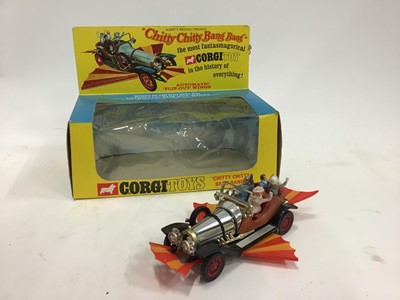 Lot 1572 - Corgi Chitty Chitty Bang Bang no. 266 boxed , internal packaging missing.