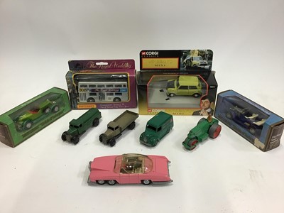 Lot 1573 - Die cast boxed and unboxed selection including Dinky Lady Penelope Fab 1, Matchbox models of Yesteryear etc.