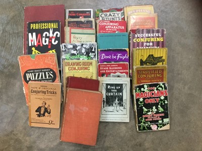 Lot 1208 - Two boxes of Magic related books