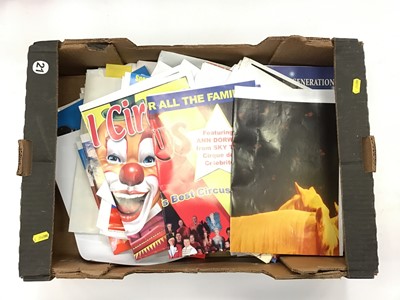 Lot 1209 - One box of modern Circus posters