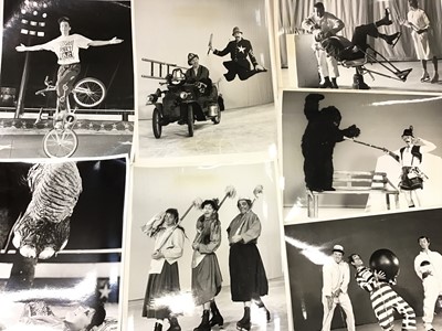 Lot 1237 - One box of Circus photographs 1970's and later (50 plus)