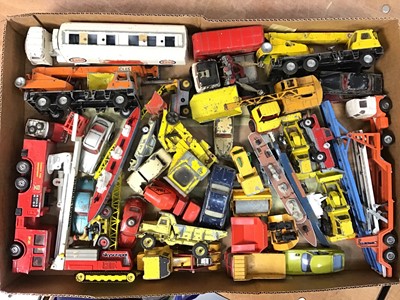 Lot 1580 - Die cast selection of boxed Britain's Vehicles plus unboxed Matchbox, Corgi and Dinky models.  Britain's Deetail model soldiers and unboxed die cast aeroplanes.