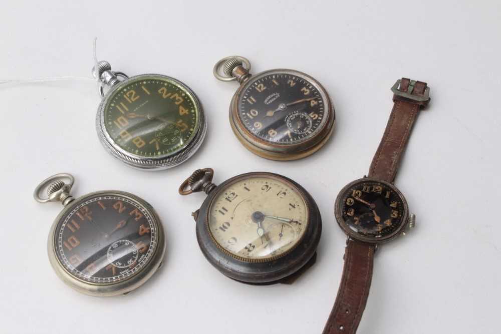 Lot 254 - First World War Period trench wristwatch