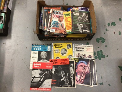 Lot 719 - Jazz programmes including Jazz Expo '67, '68, Miles Davis, Gerry Mulligan, Erroll Garner, Newport Jazz Festival and Norman Granz, together with 'Down Beat' magazines and Jazz at Ronnie Scott's etc