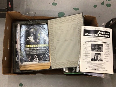 Lot 719 - Jazz programmes including Jazz Expo '67, '68, Miles Davis, Gerry Mulligan, Erroll Garner, Newport Jazz Festival and Norman Granz, together with 'Down Beat' magazines and Jazz at Ronnie Scott's etc
