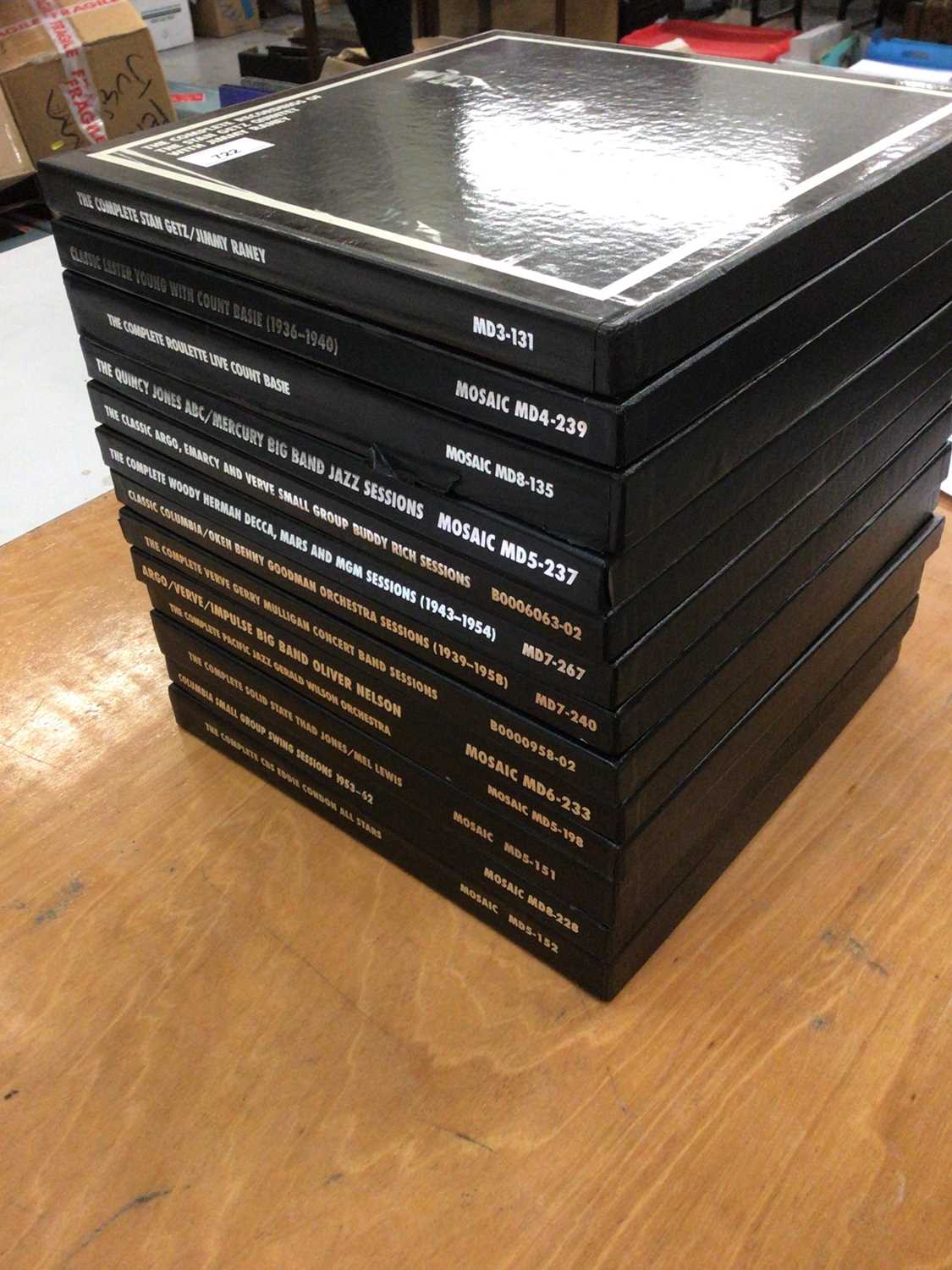Lot 722 - Jazz CD boxed sets including Woody Herman,