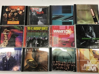 Lot 725 - Box of mainly Jazz CDs including Rufus Reid, Horace Silver, John Coltrane, Ben Sidran and Dave McMurray (approd 120)