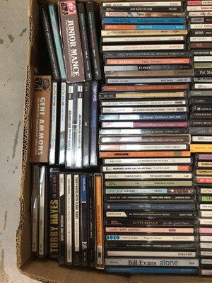 Lot 730 - Box of Jazz CDs including Gene Ammons, Junior Mance, Curtis Fuller, Lou Donaldson, Bobby Hutchinson and Horace Parlan (approx 125)