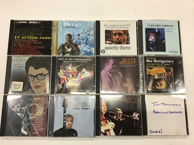 Lot 730 - Box of Jazz CDs including Gene Ammons, Junior Mance, Curtis Fuller, Lou Donaldson, Bobby Hutchinson and Horace Parlan (approx 125)