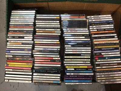 Lot 731 - Box of Jazz CDs including Chick Corea, Barry Harris Trio, Charlie Mingus, Gene Krupa and David Sanchez (approx 130)