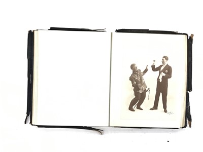 Lot 1286 - Ipswich Players Lyceum Theatre Album dated 1923 photographic portraits of the cast of The Little Dutch Girl