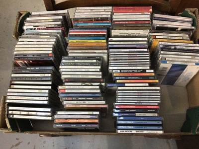 Lot 733 - Box of CDs including Keith Jarrett, Chico Hamilton, Maynard Ferguson, Arnett Cobb, Woody Herman and Ray Brown (approx 110)