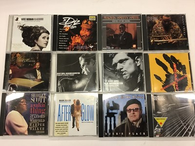 Lot 733 - Box of CDs including Keith Jarrett, Chico Hamilton, Maynard Ferguson, Arnett Cobb, Woody Herman and Ray Brown (approx 110)