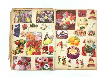 Lot 1284 - Group of 1950's children's scrap albums