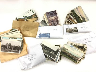 Lot 1290 - One box containing various postcards including Colchester and Essex