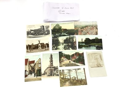 Lot 1290 - One box containing various postcards including Colchester and Essex