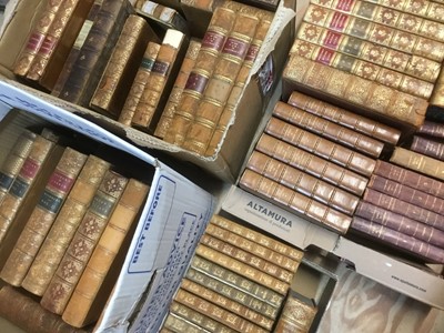 Lot 893 - Decorative  bindings - 4 boxes