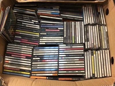 Lot 736 - Box of Jazz CDs including Marty Paich, Joe Pass, Quincy Jones, Chubby Jackson and Joe Newman (approx 110)