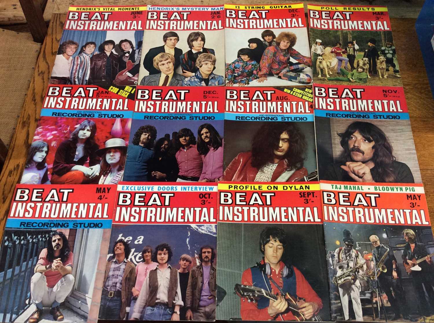 Usa Instrumentals Lot 991 - Collection Beat instrumental magazine, 1968