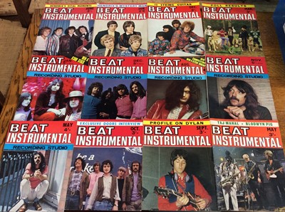 Lot 991 - Collection Beat instrumental magazine, 1968 - 1973, 47 issues