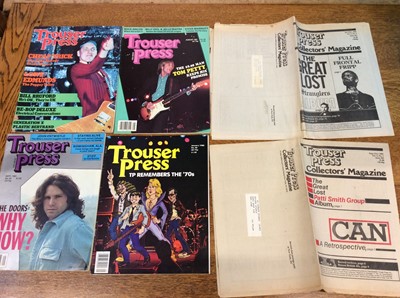 Lot 992 - Collection 1970s/1980s Trouser Press Magazine, 66 issues