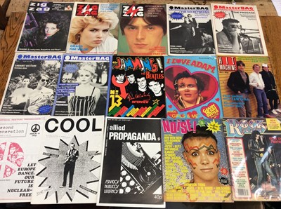 Lot 994 - Punk and New Wave collection, magazines, fanzines, badges etc