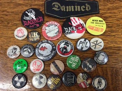 Lot 994 - Punk and New Wave collection, magazines, fanzines, badges etc