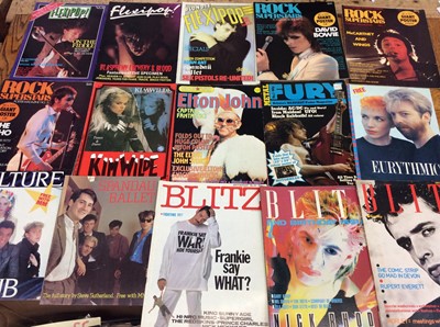 Lot 996 - Quantity Rock and Pop magazines, fanzines etc