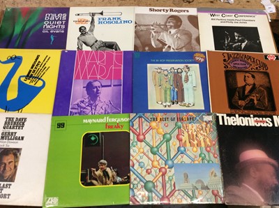 Lot 997 - Large quantity of Jazz LP vinyl records artists to include Miles Davis, Modern Jazz Quartet etc