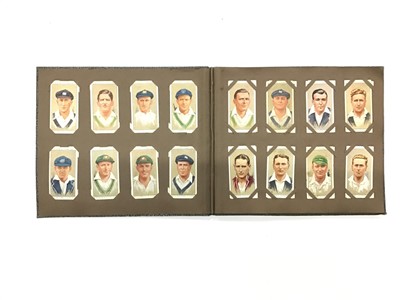 Lot 1253 - Cigarette Cards and Playing Card selection in box.