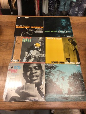 Lot 758 - Jazz LPs on the Blue Note label, including Donald Byrd, Dexter Gordon, Lou Donaldson, Bennie Green and Art Blakey (25)